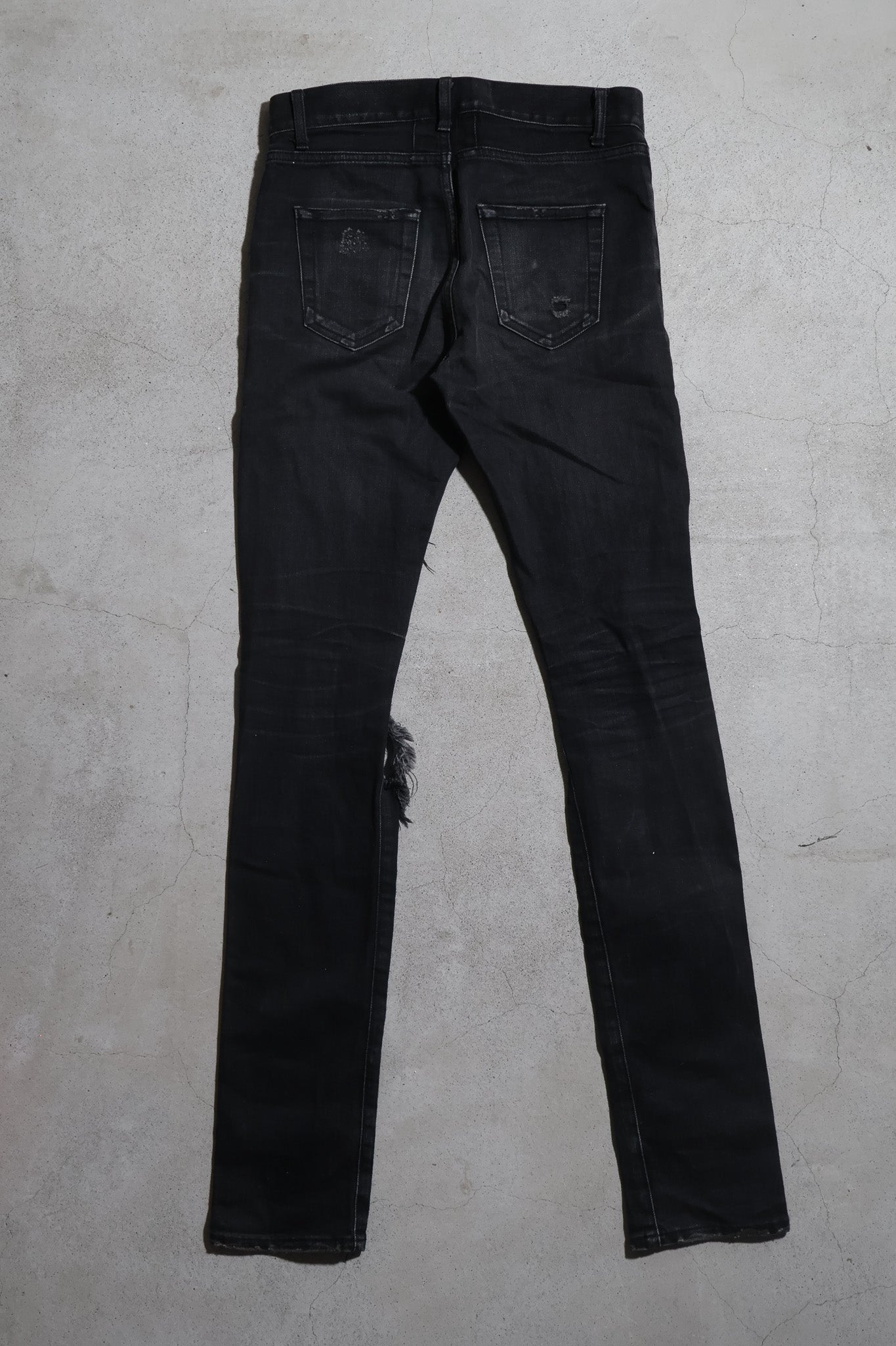 Saint Laurent AW15 D02 Crash Denim
