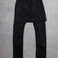 Rick Owens SS14 Waxed Kilt Denim