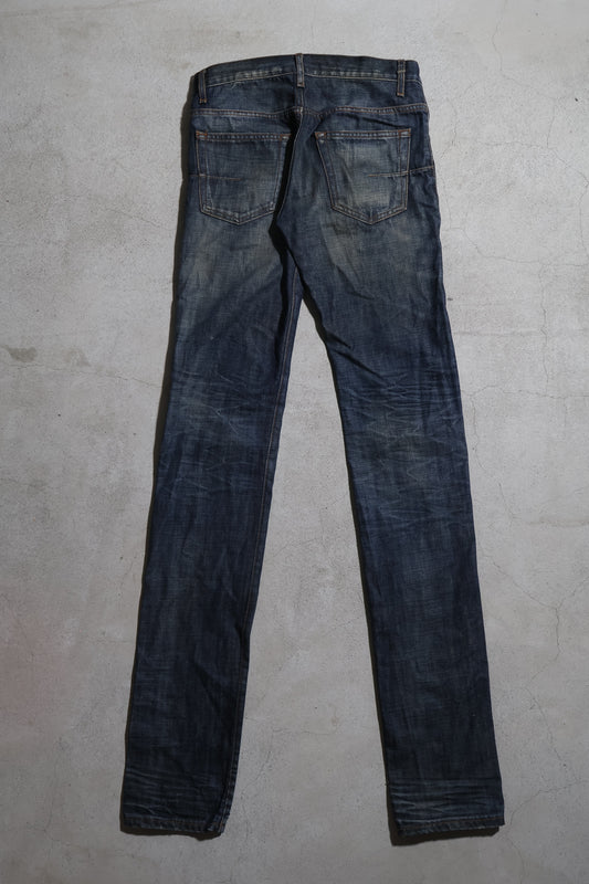 Dior Homme AW10 Whiskered Rust Denim