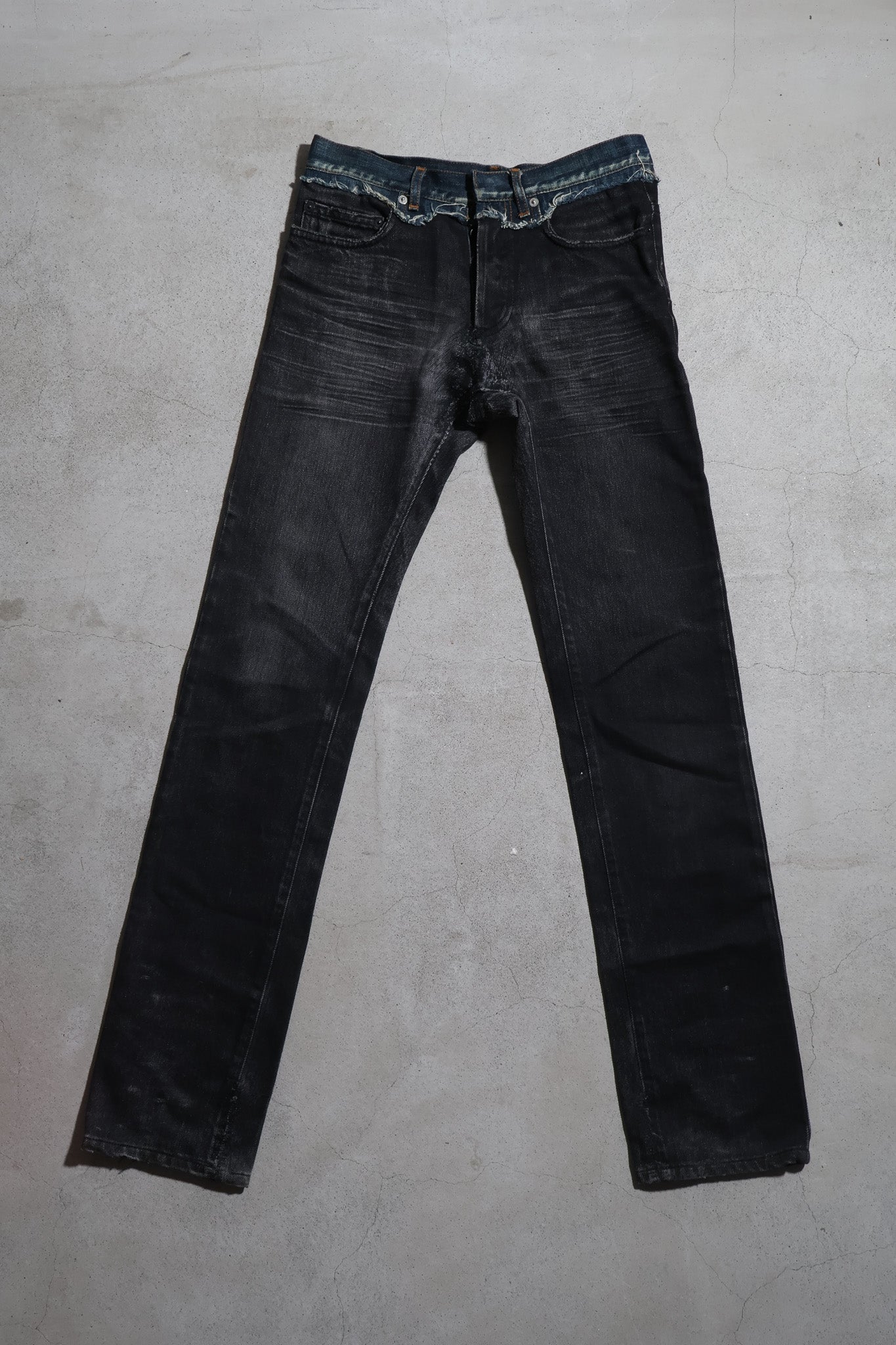 Dior Homme AW06 Cummerbund Denim