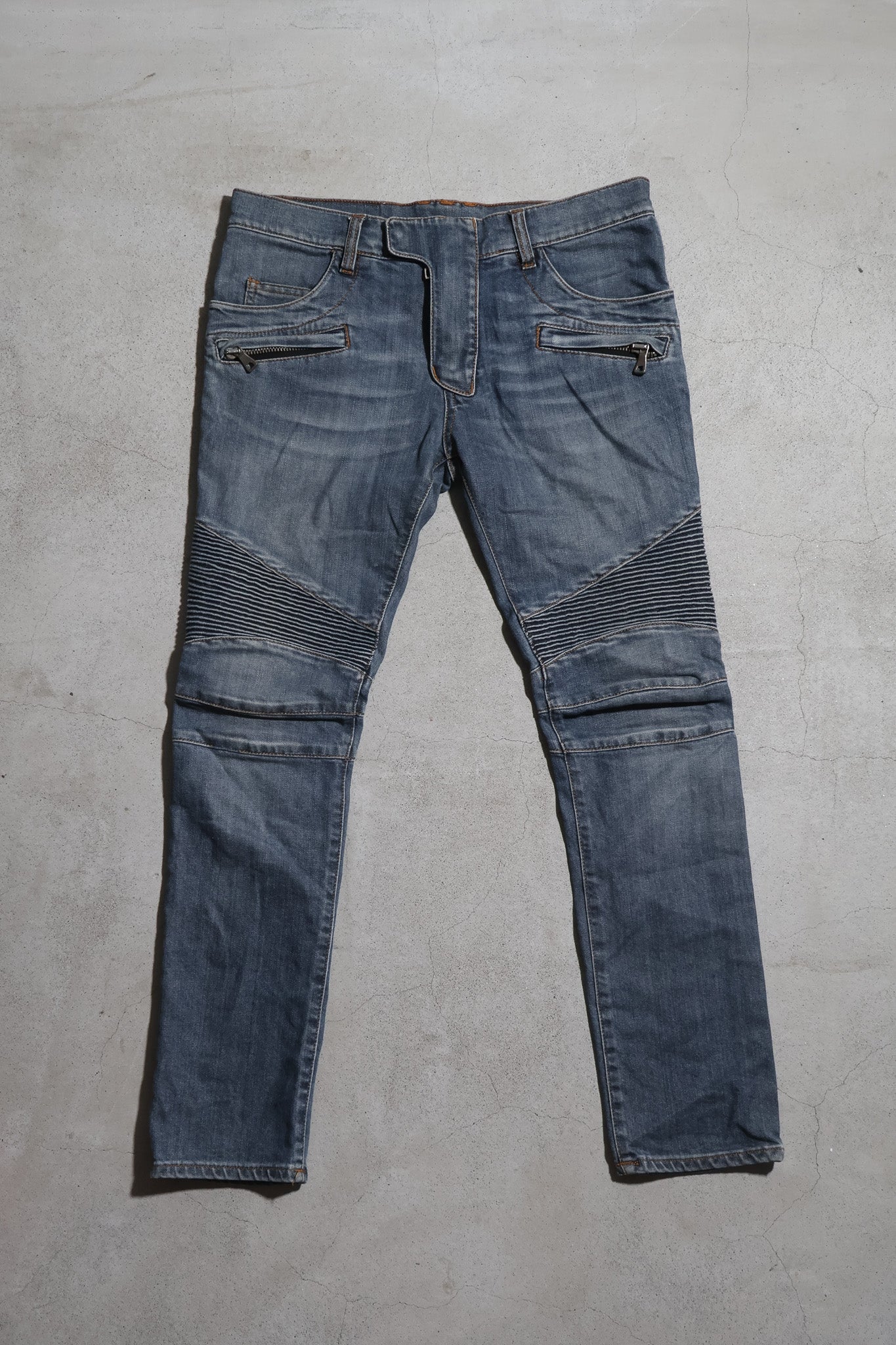 Balmain Homme SS11 Biker Denim