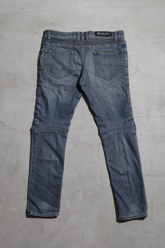 Balmain Homme SS11 Biker Denim