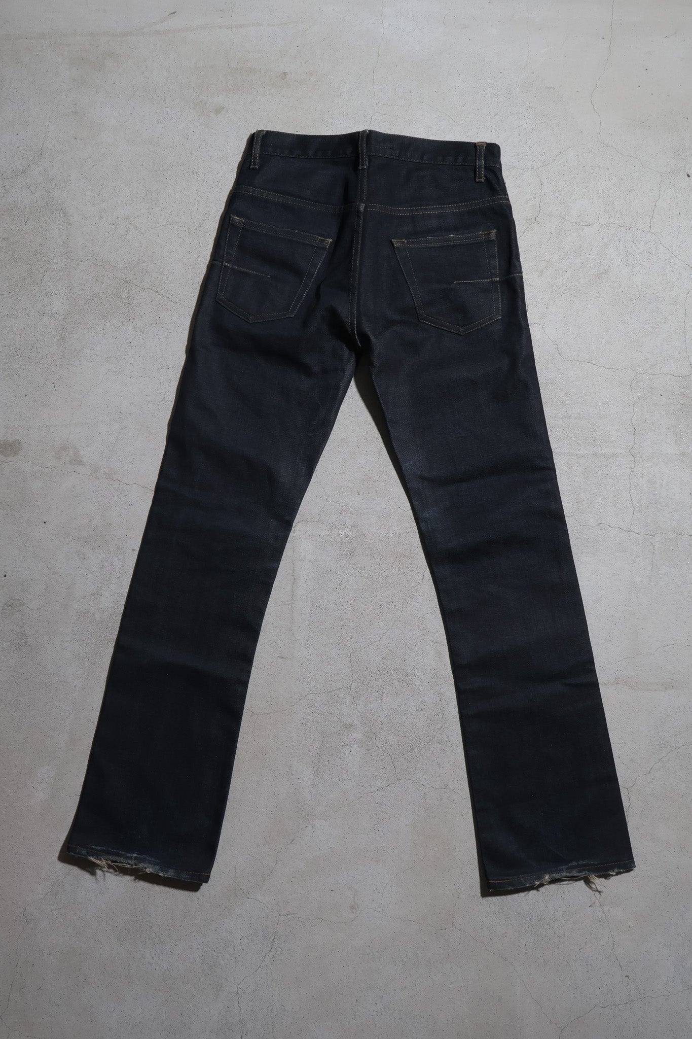 Dior Homme AW05 Coated Bootcut Denim