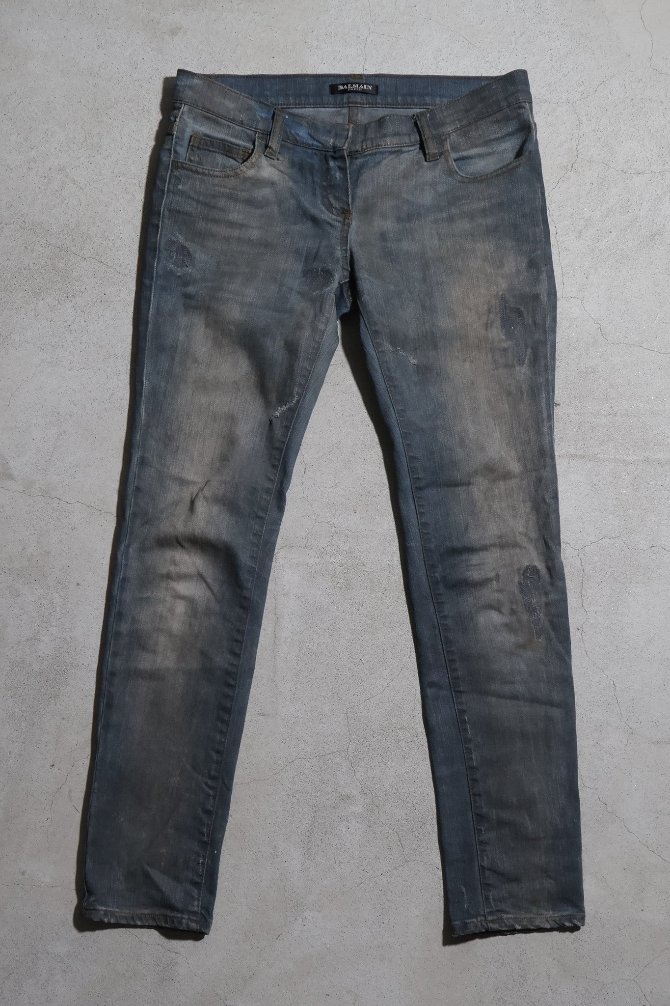 Balmain SS11 Mudwash Denim