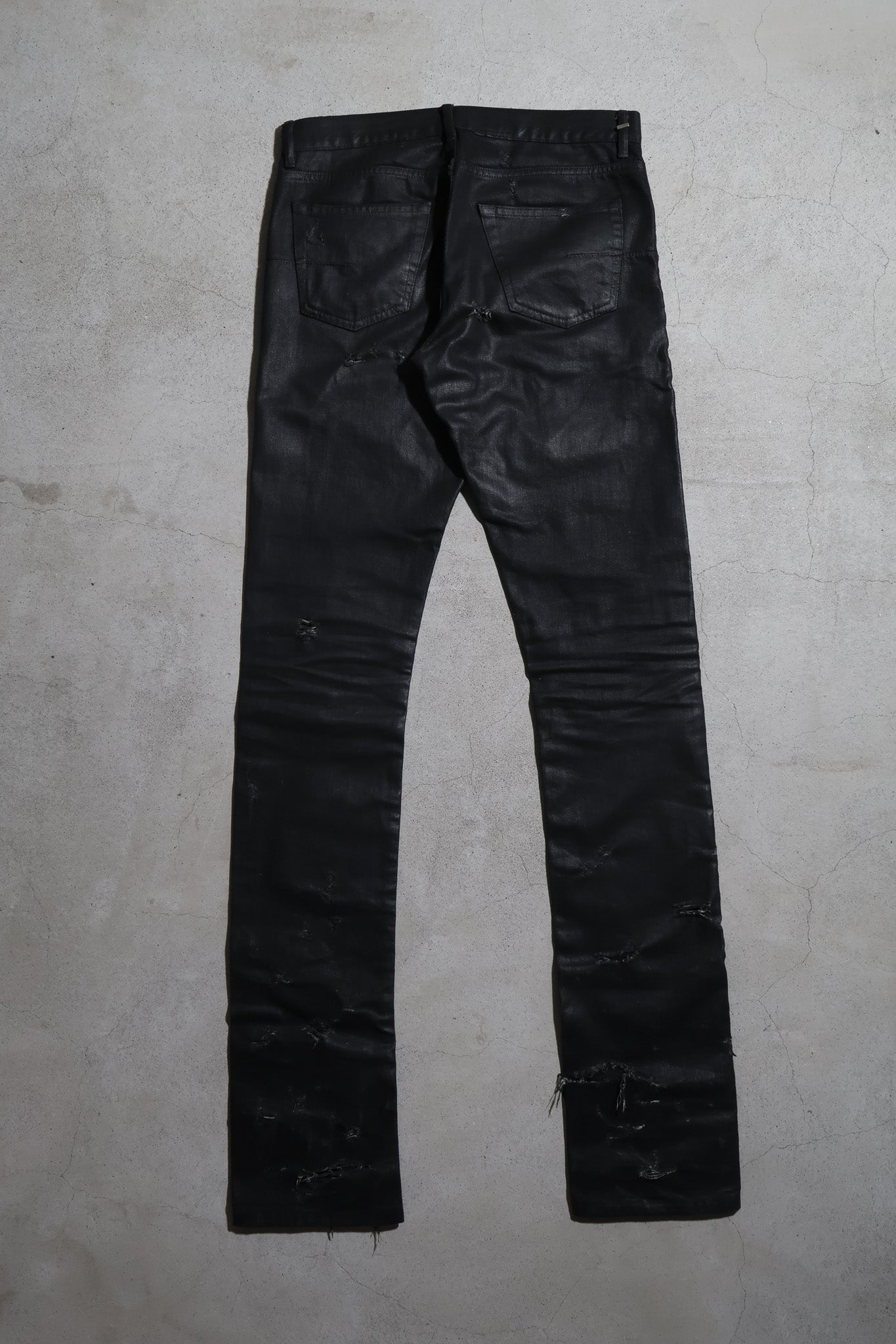 Dior Homme SS04 Strip Waxed Denim