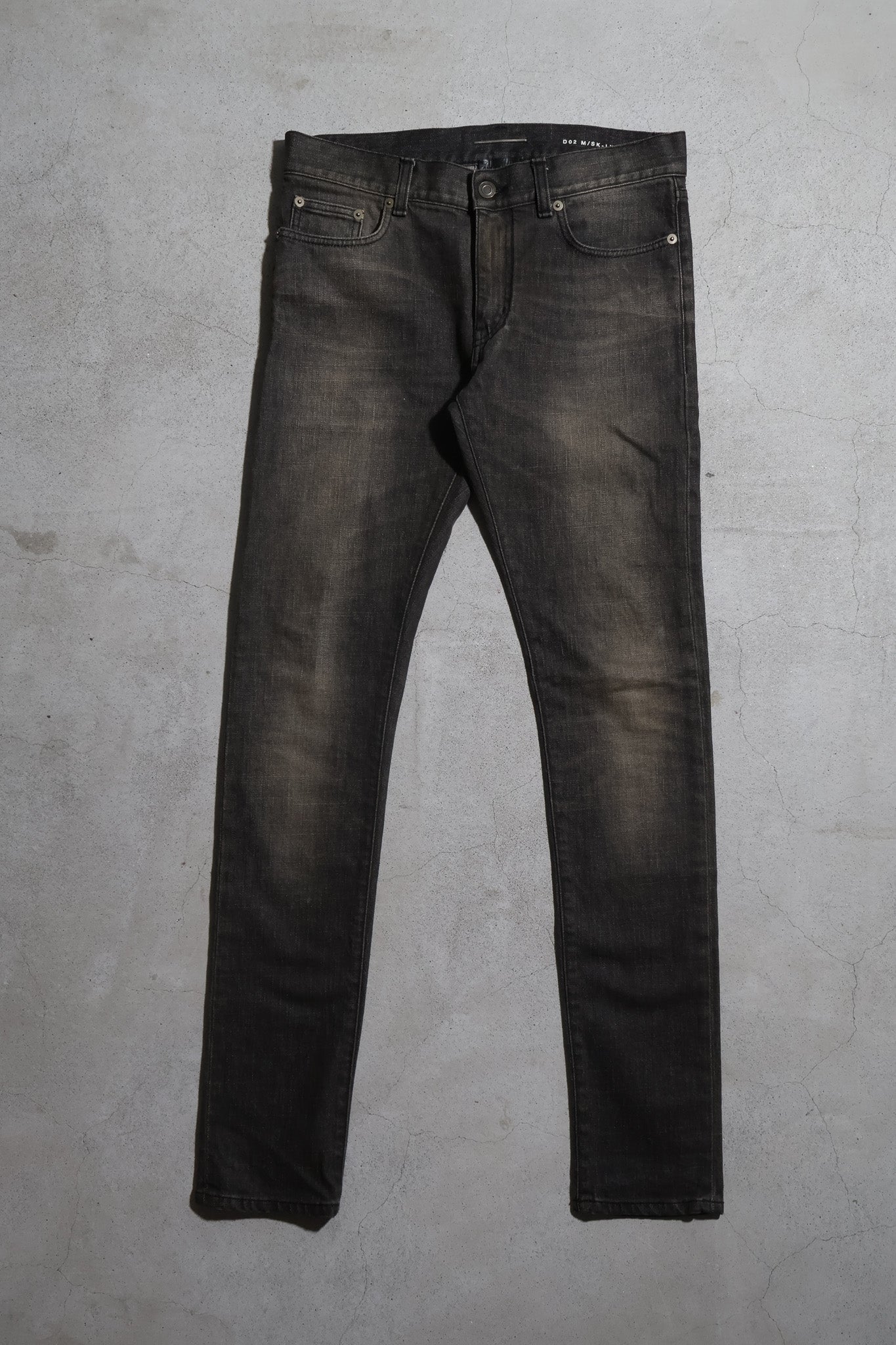 Saint Laurent AW13 D02 Gray Rust Denim