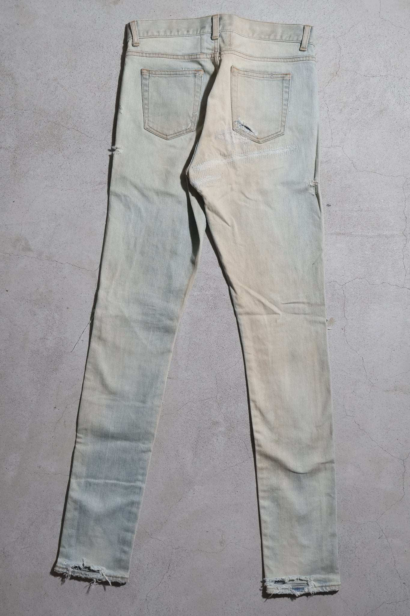 Saint Laurent SS16 D01 Crash Denim