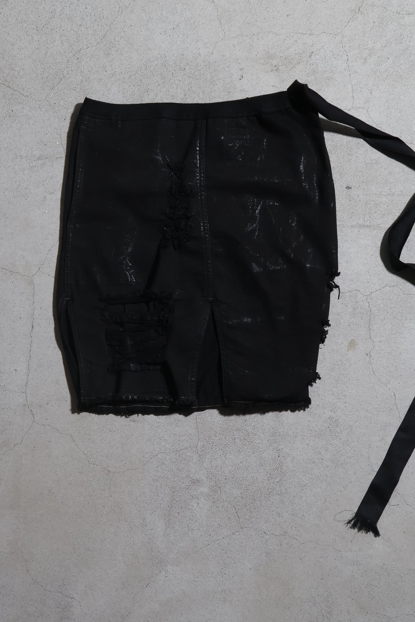 Rick Owens SS20 Distressed Skirt