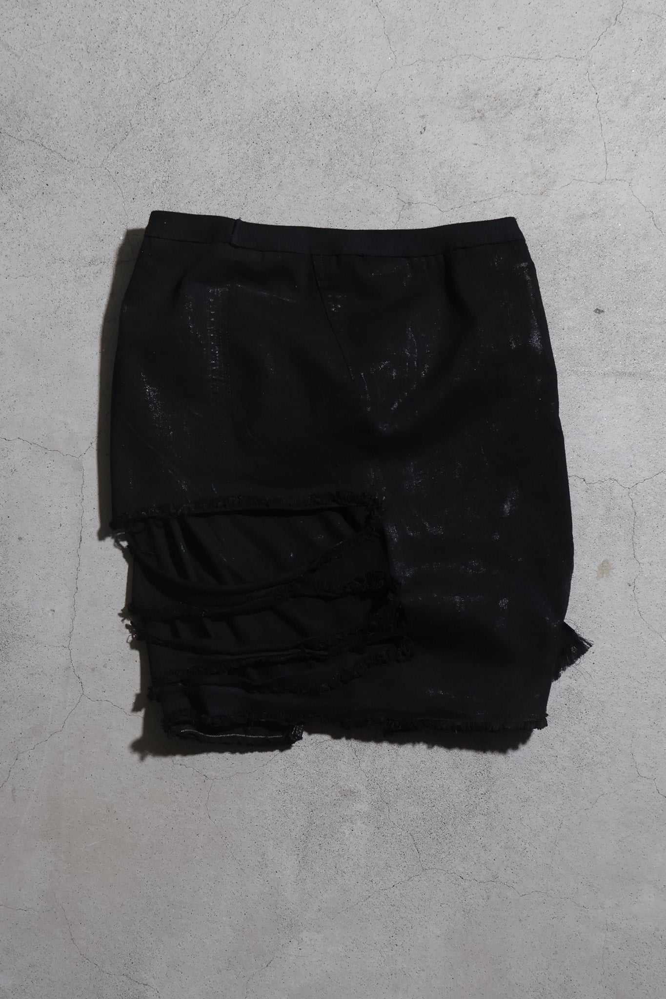 Rick Owens SS20 Distressed Skirt