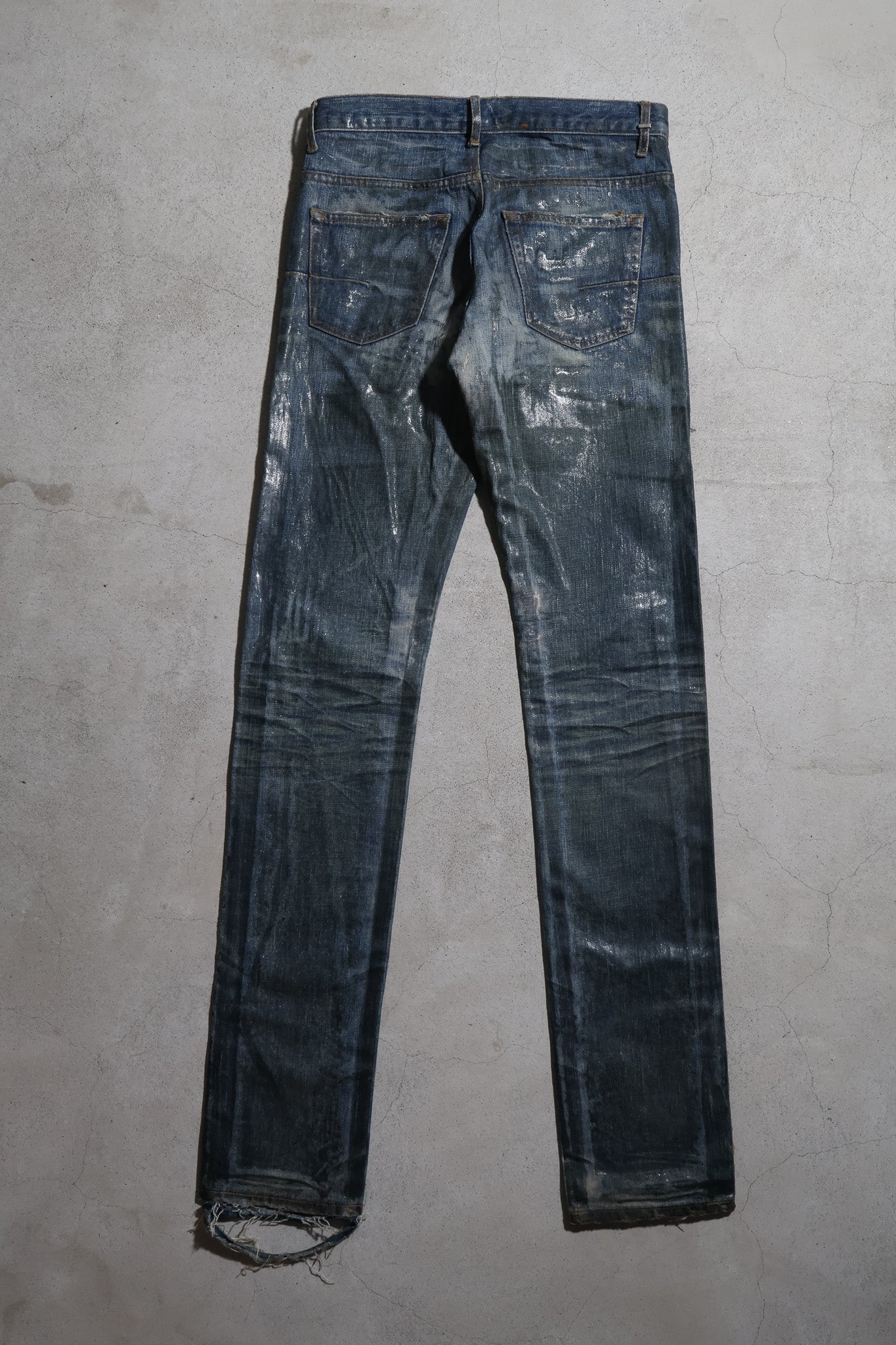 OG Dior Homme AW03 Luster Clawmark Denim