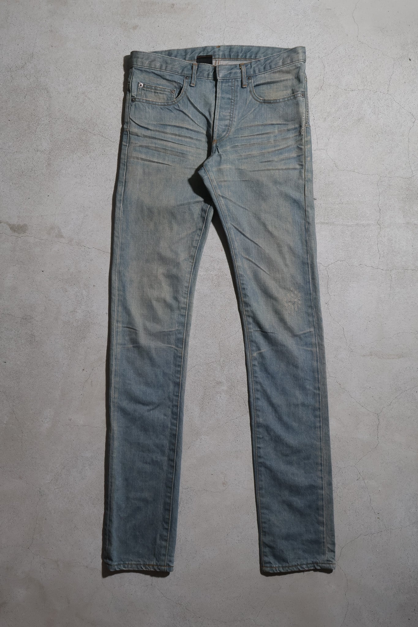 Dior Homme SS04 Strip Runway Bleu Clair Denim