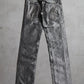 Beauty:Beast Silver Coated Denim