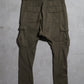 Balmain SS10 Drop Crotch Cargo Pants
