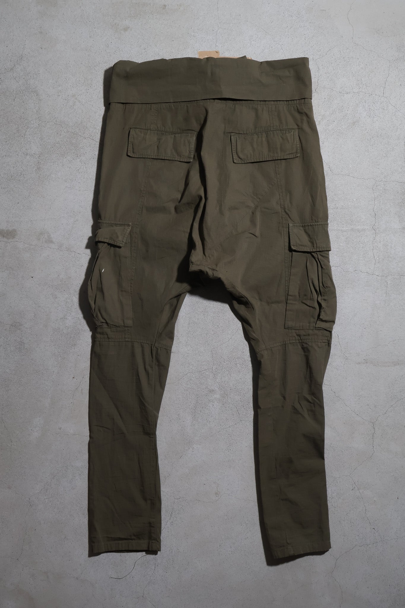 Balmain SS10 Drop Crotch Cargo Pants