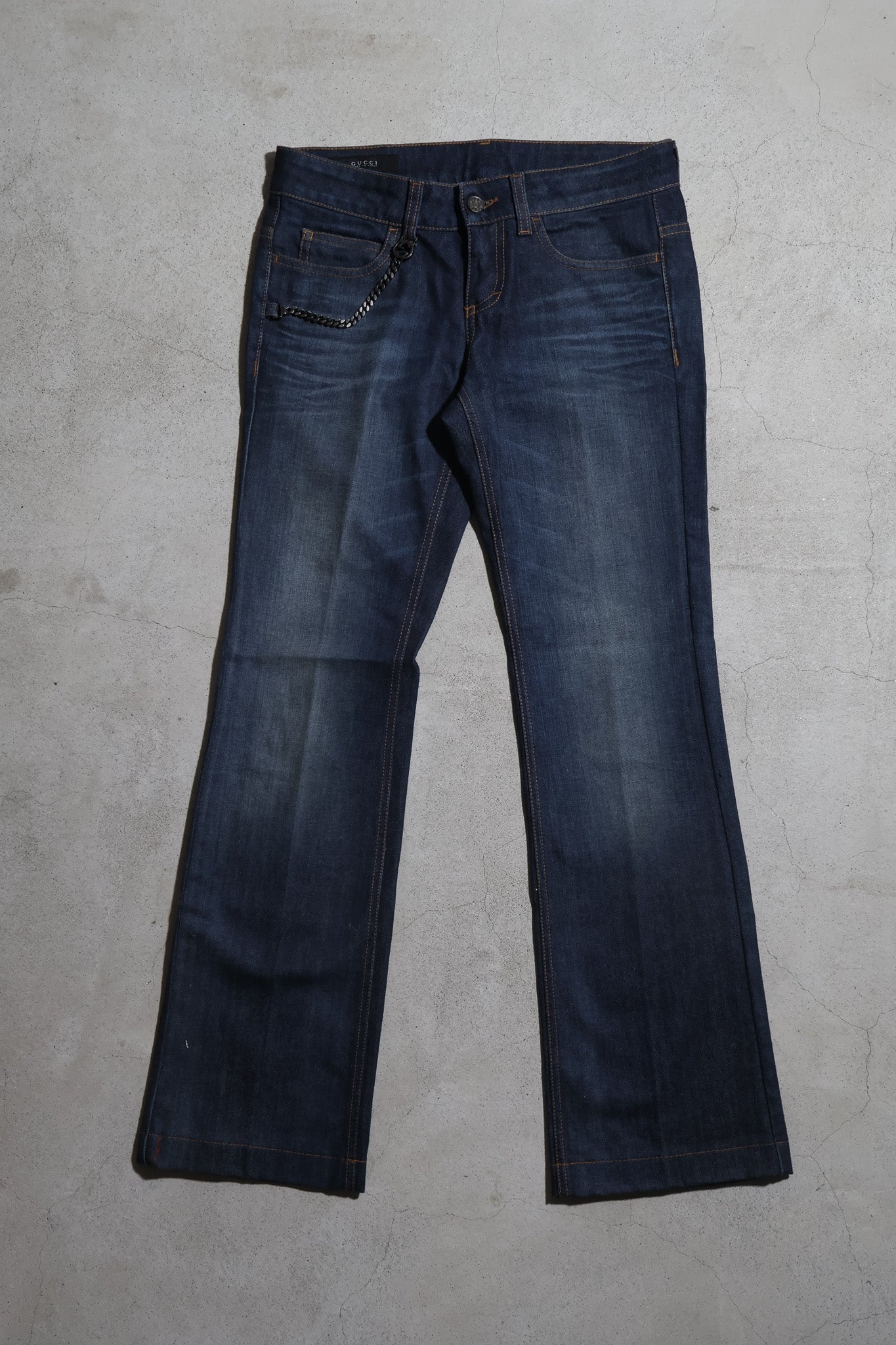 Gucci AW08 Whiskered Bootcut Denim