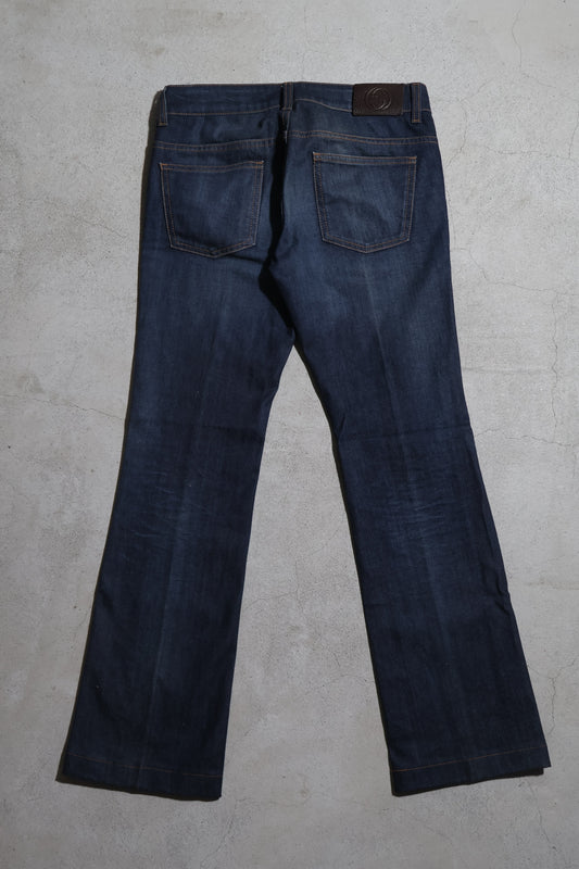 Gucci AW08 Whiskered Bootcut Denim