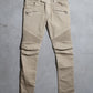 Balmain Homme SS13 Beige Biker Denim
