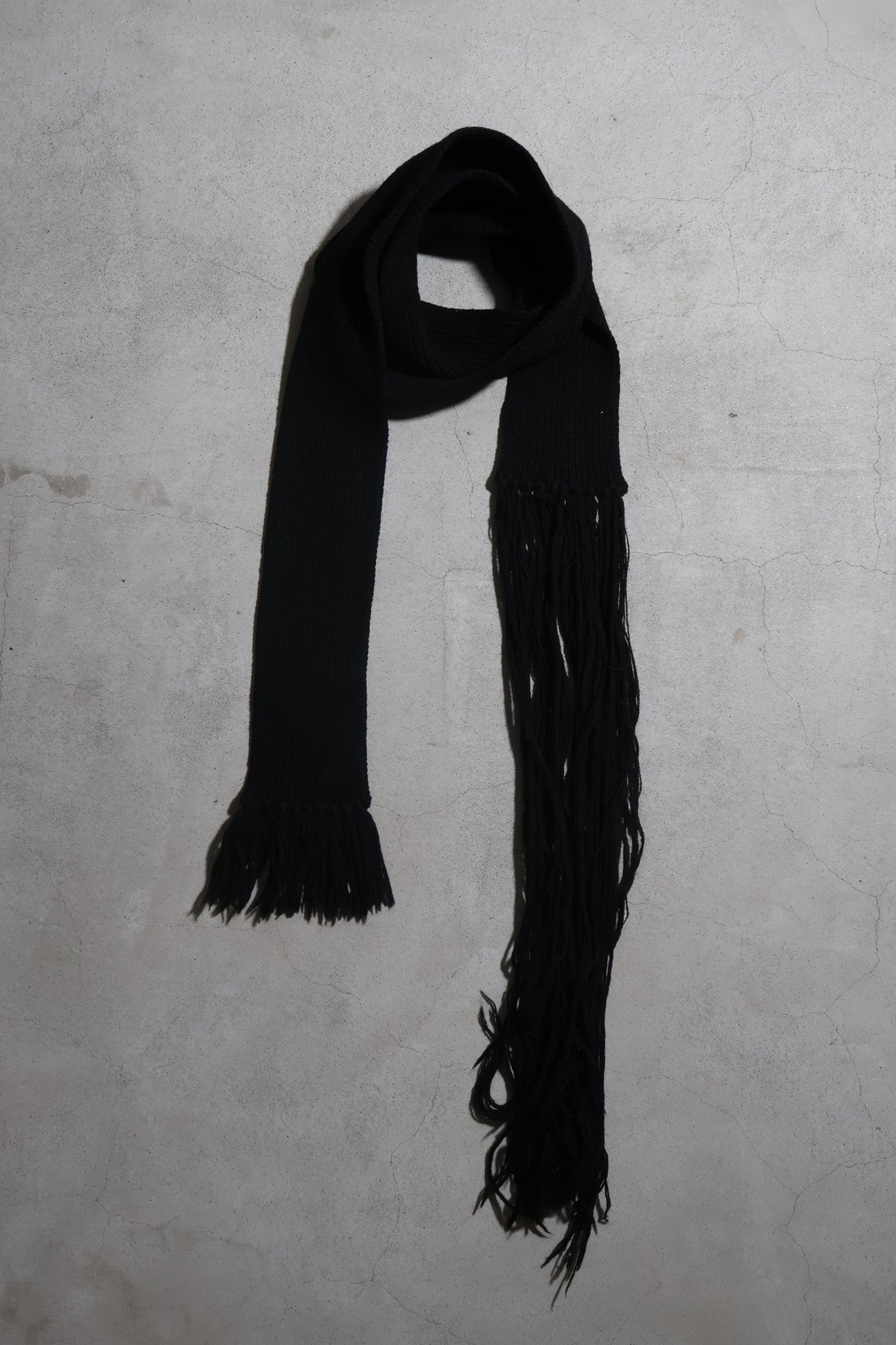 Dior Homme AW04 VOTC Runway Fringe Scarf