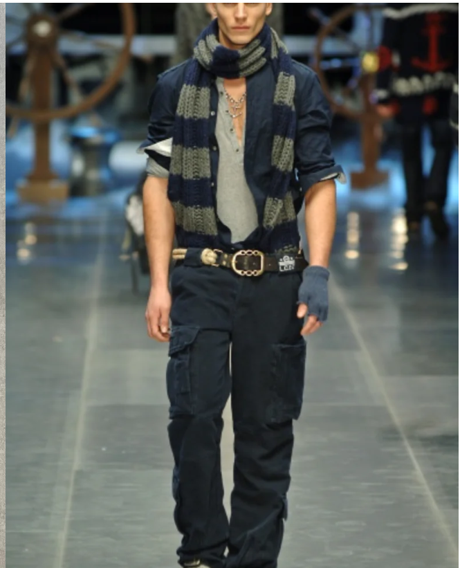 Dolce & Gabbana AW06 Army Cargo Pants