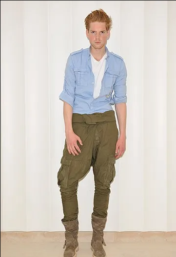 Balmain SS10 Drop Crotch Cargo Pants