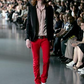 Dior Homme SS05 Runway Red Whiskered Denim