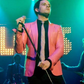 Dior Homme SS05 Runway Pink Leather 1B Blazer