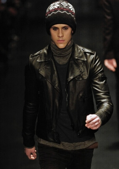 Dior Homme AW05 Runway Leather Perfecto “Knight” Jacket