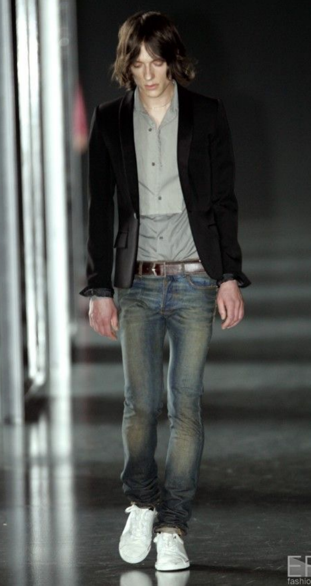 Dior Homme SS05 Runway Rust Denim