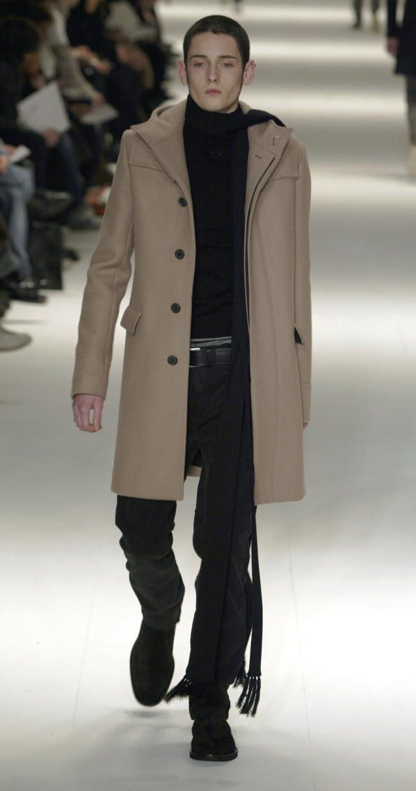 Dior Homme AW04 VOTC Runway Split Scarf