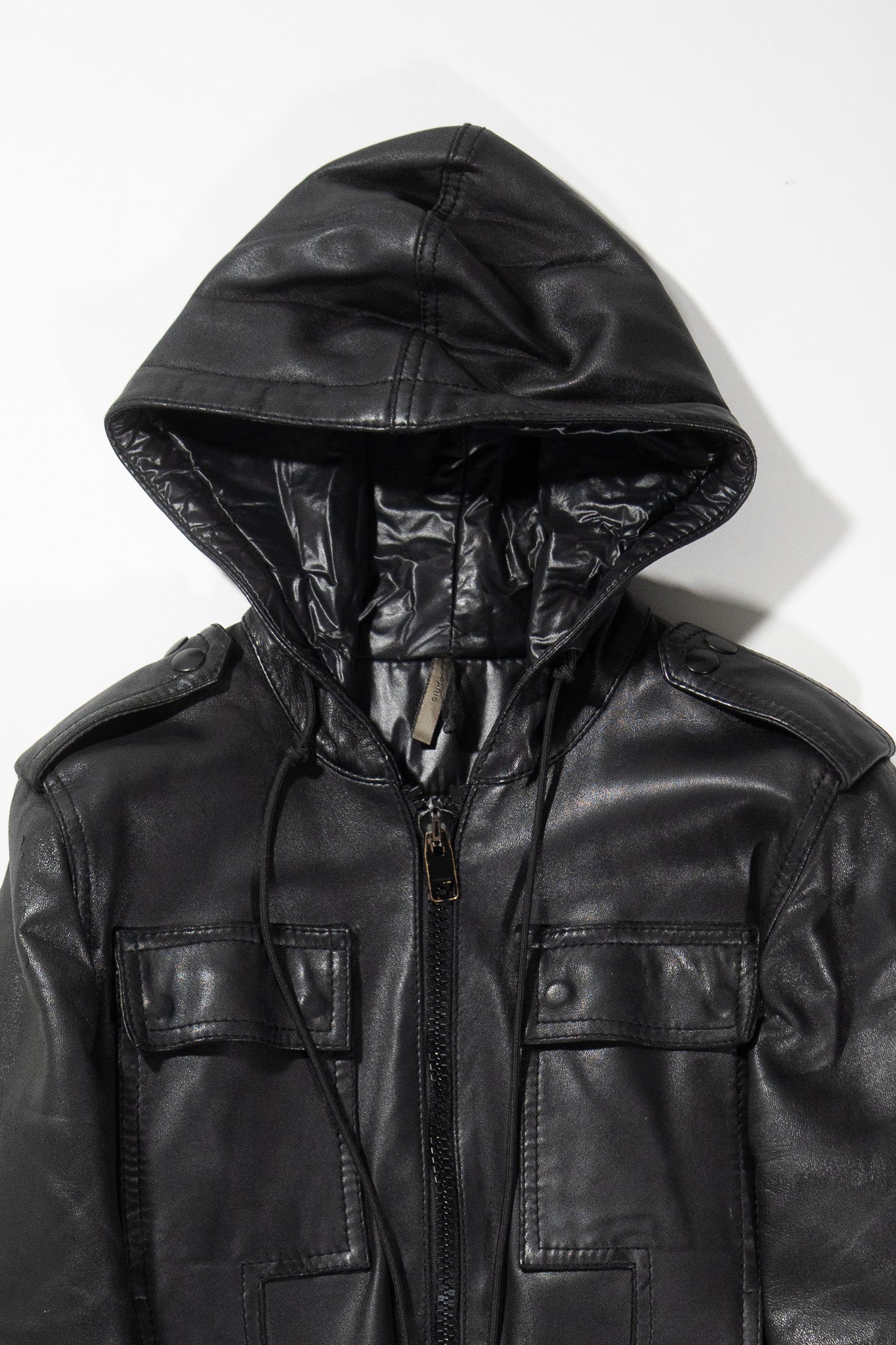 Dior Homme AW07 Hooded Leather Jacket