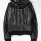 Dior Homme AW07 Hooded Leather Jacket