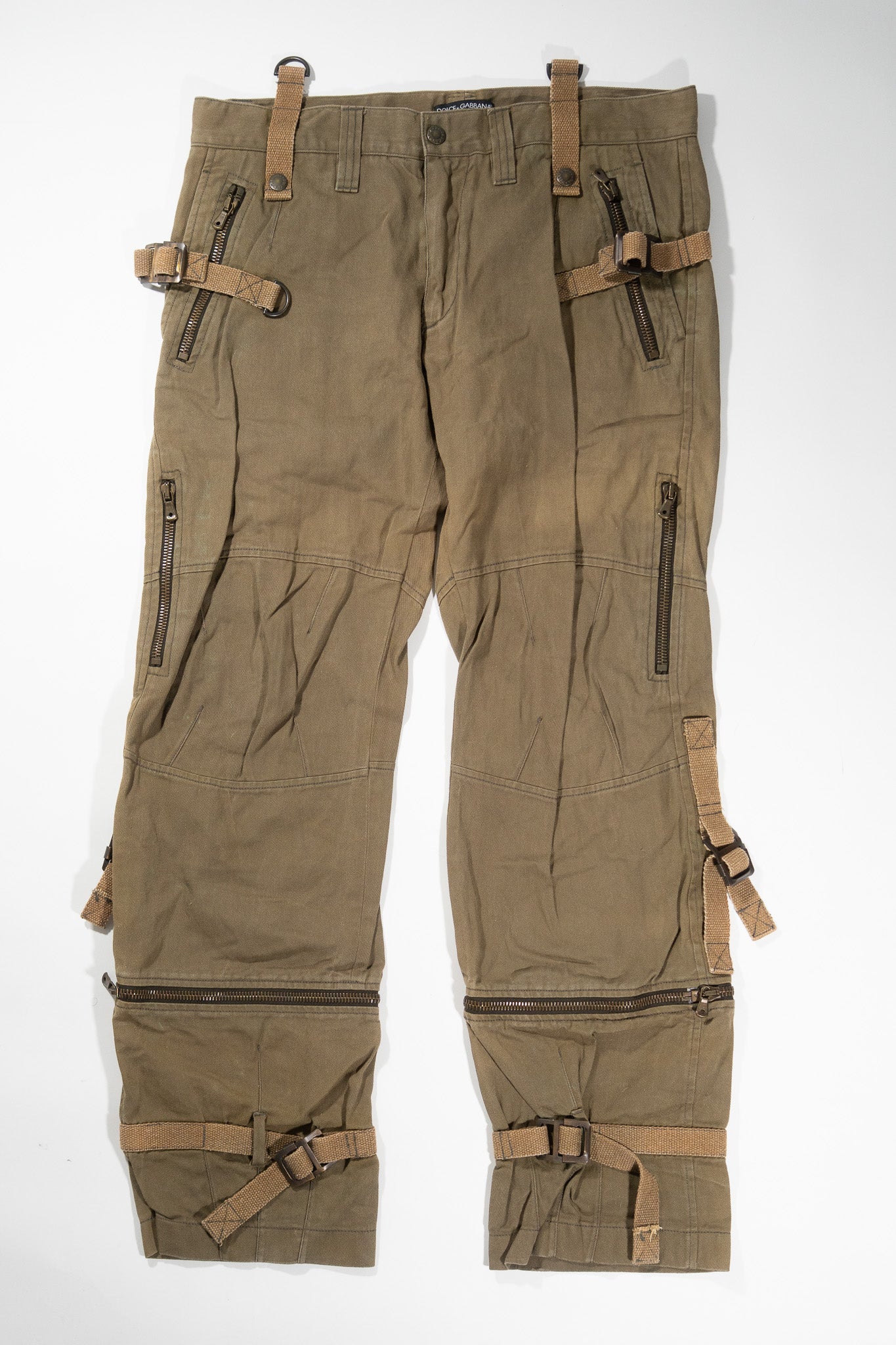 Dolce & Gabbana AW03 Runway Cargo Pants