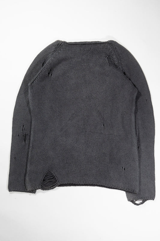 Number (N)ine AW07 Distressed Knit Sweater