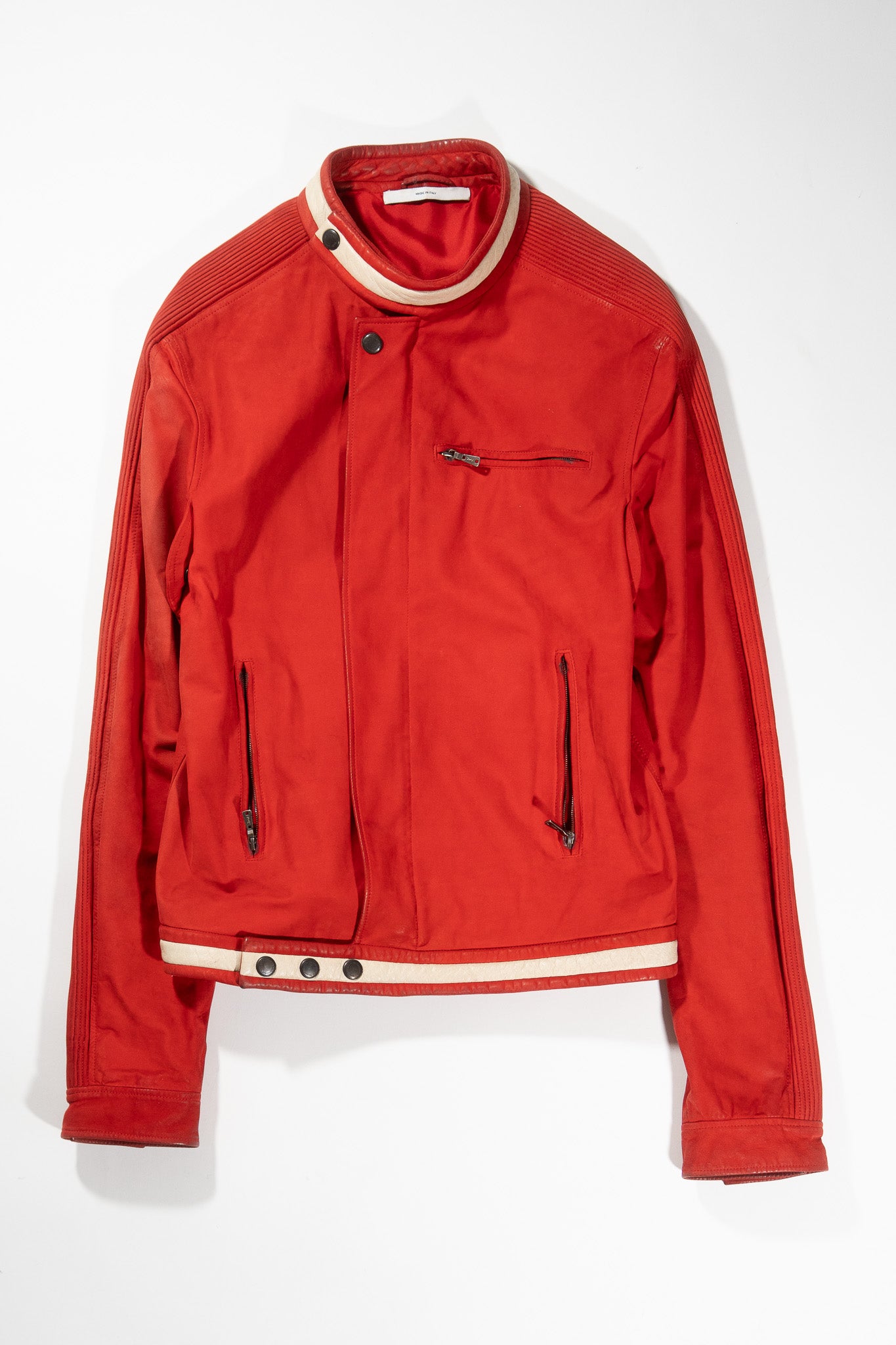 Yves Saint Laurent SS04 Runway Leather Jacket