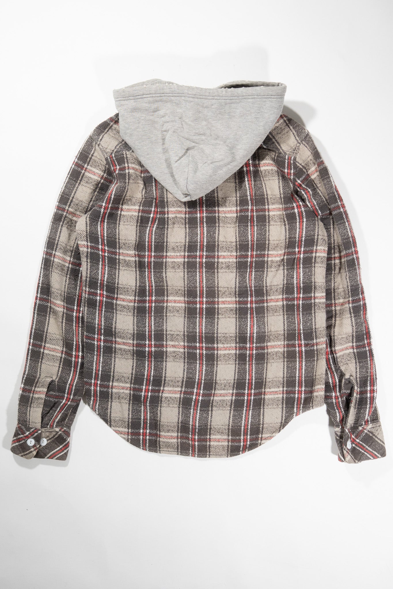 Number (N)ine AW05 THS Flannel Hoodie