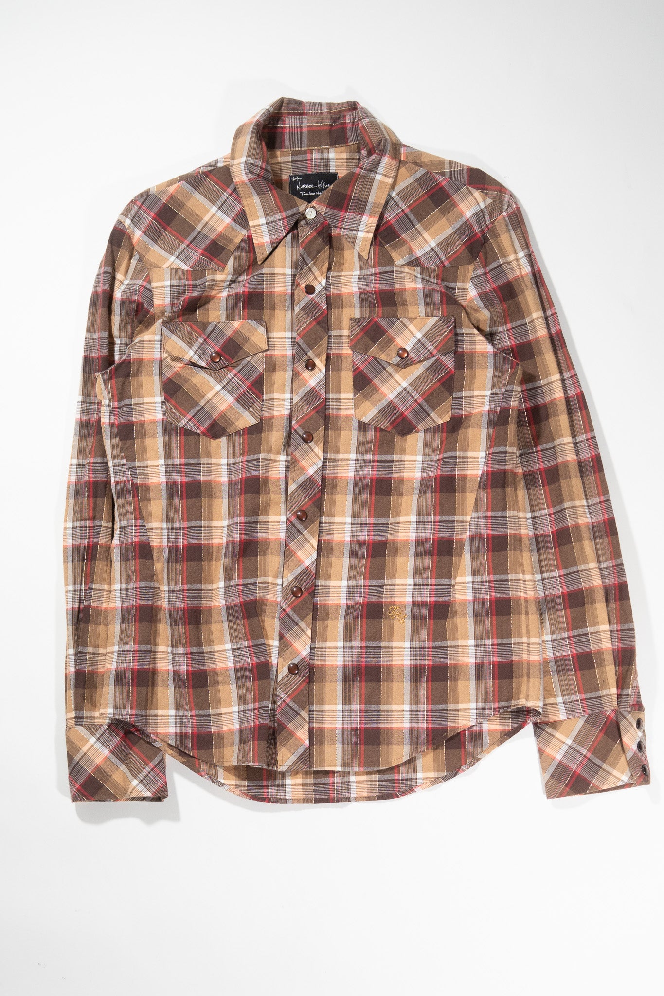 Number (N)ine AW05 Glitter Flannel