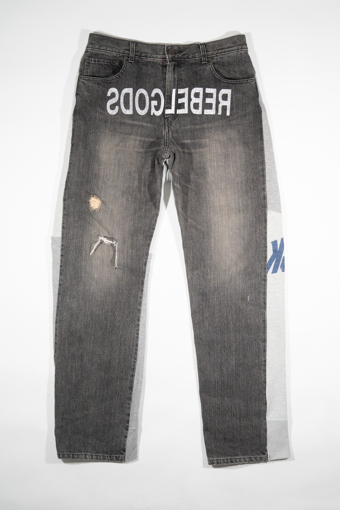 Undercover AW02 REBELGODS Hybrid Denim