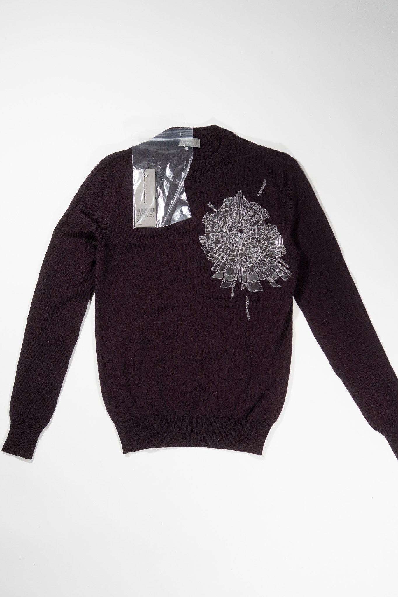 Dior Homme AW08 Shattered Glass Sweater