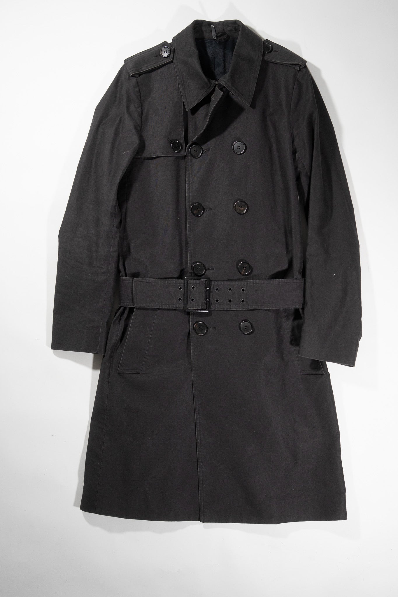 Dior Homme AW07 Belted Trench Coat