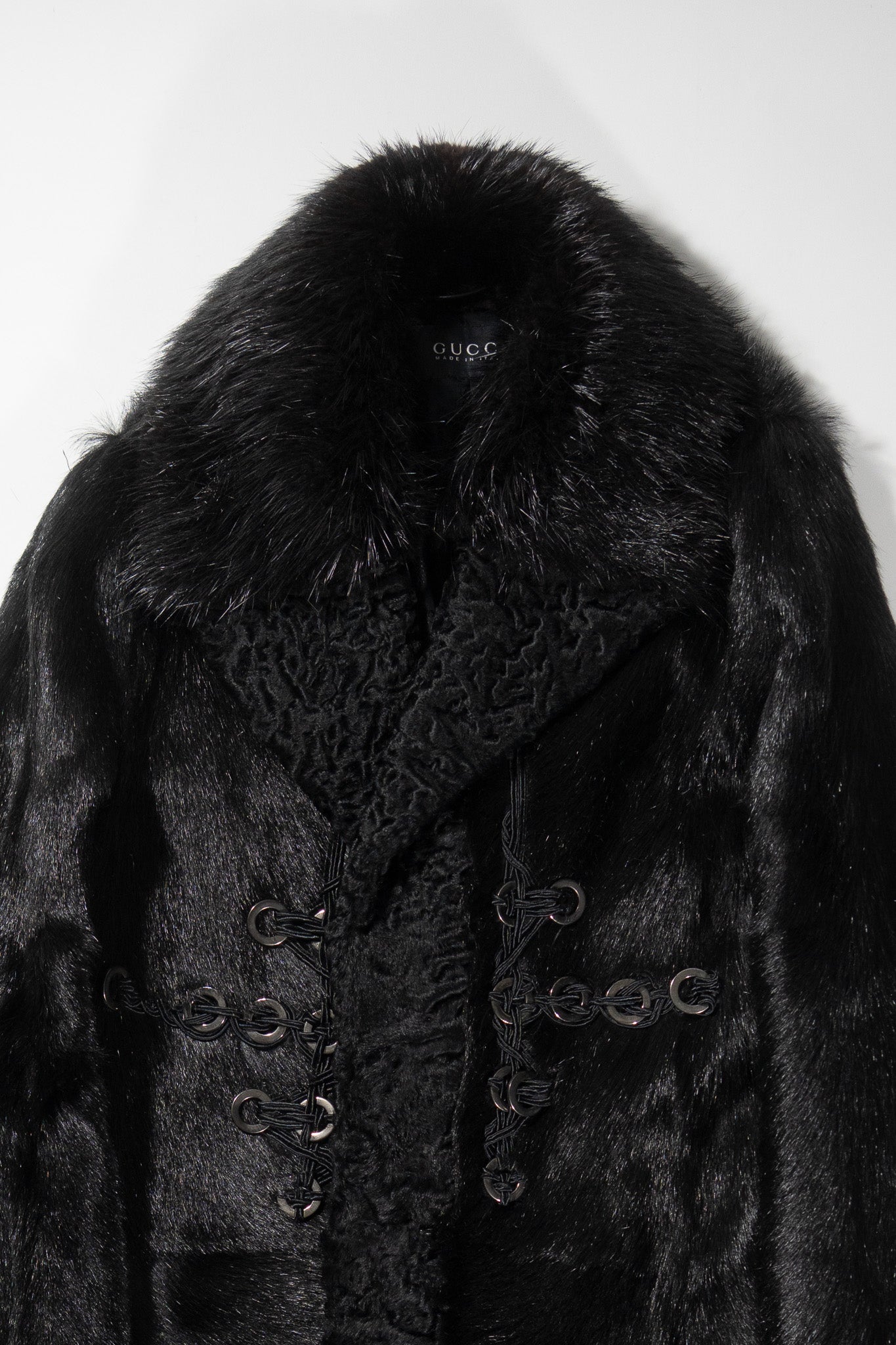 Gucci FW08 Runway Beaver Fur Mouton Jacket