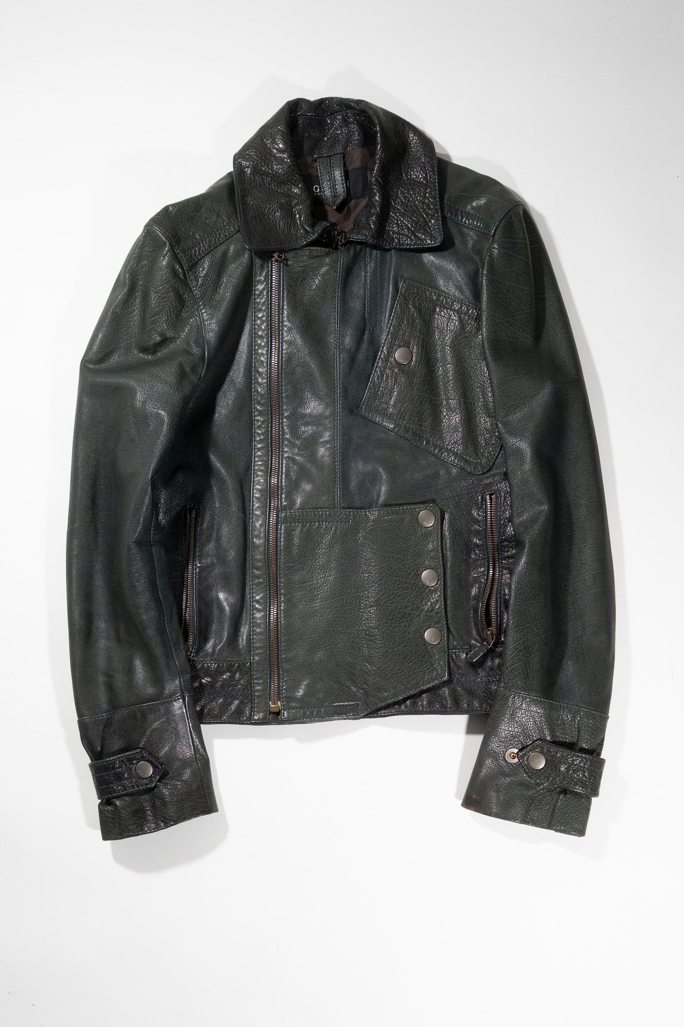 Gucci FW08 Runway Leather Jacket