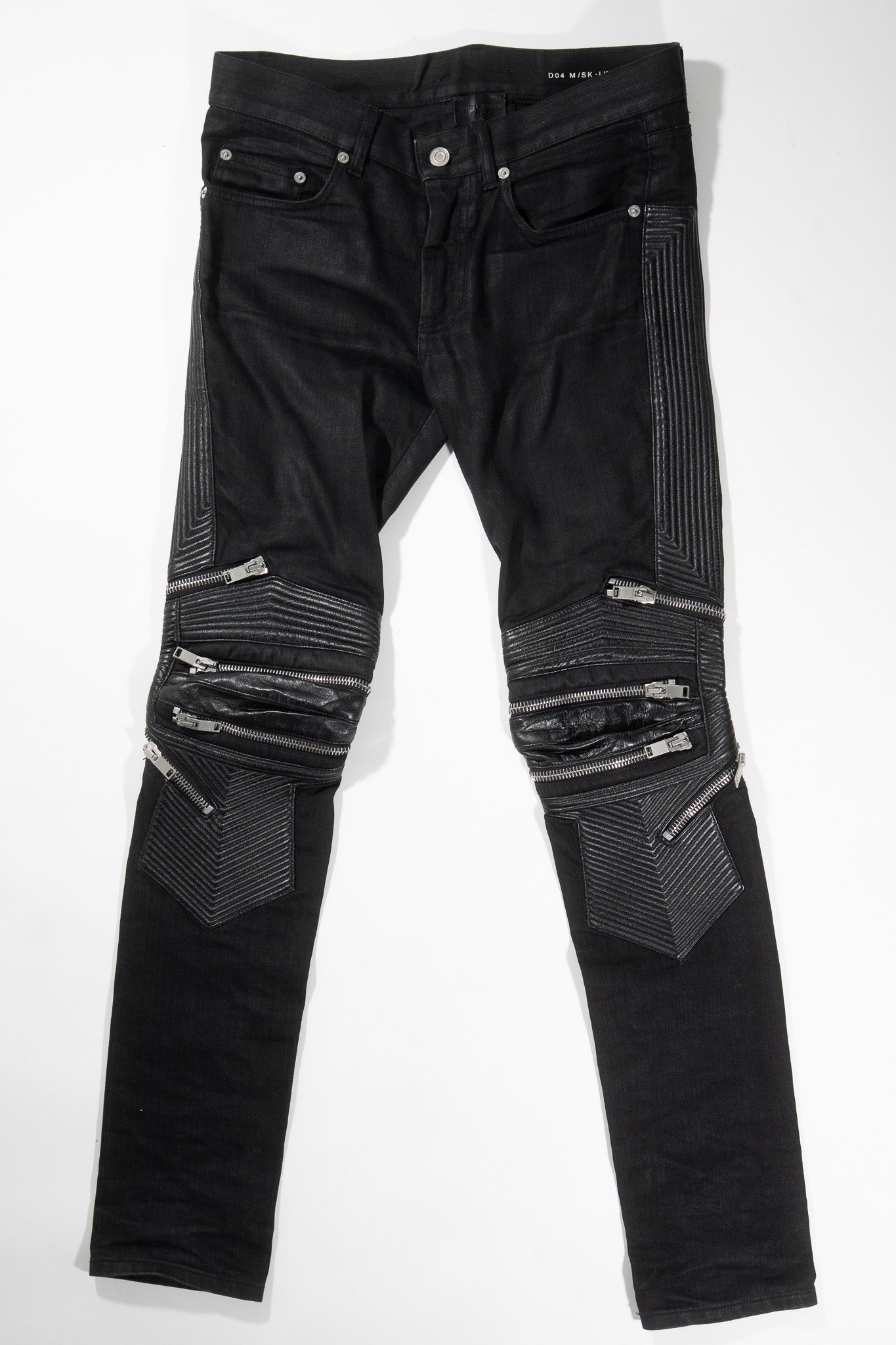 Saint Laurent AW14 Biker Denim
