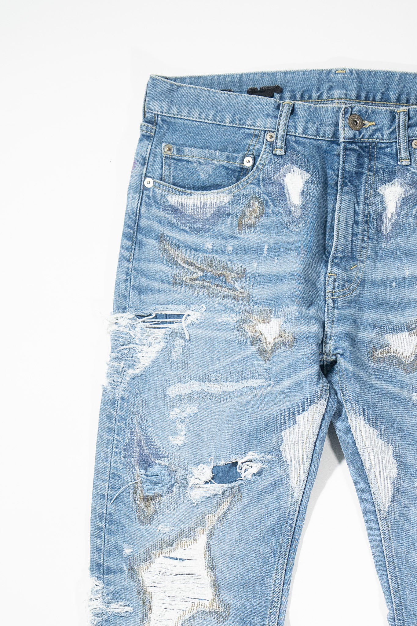 Vlone Blue Scab Denim