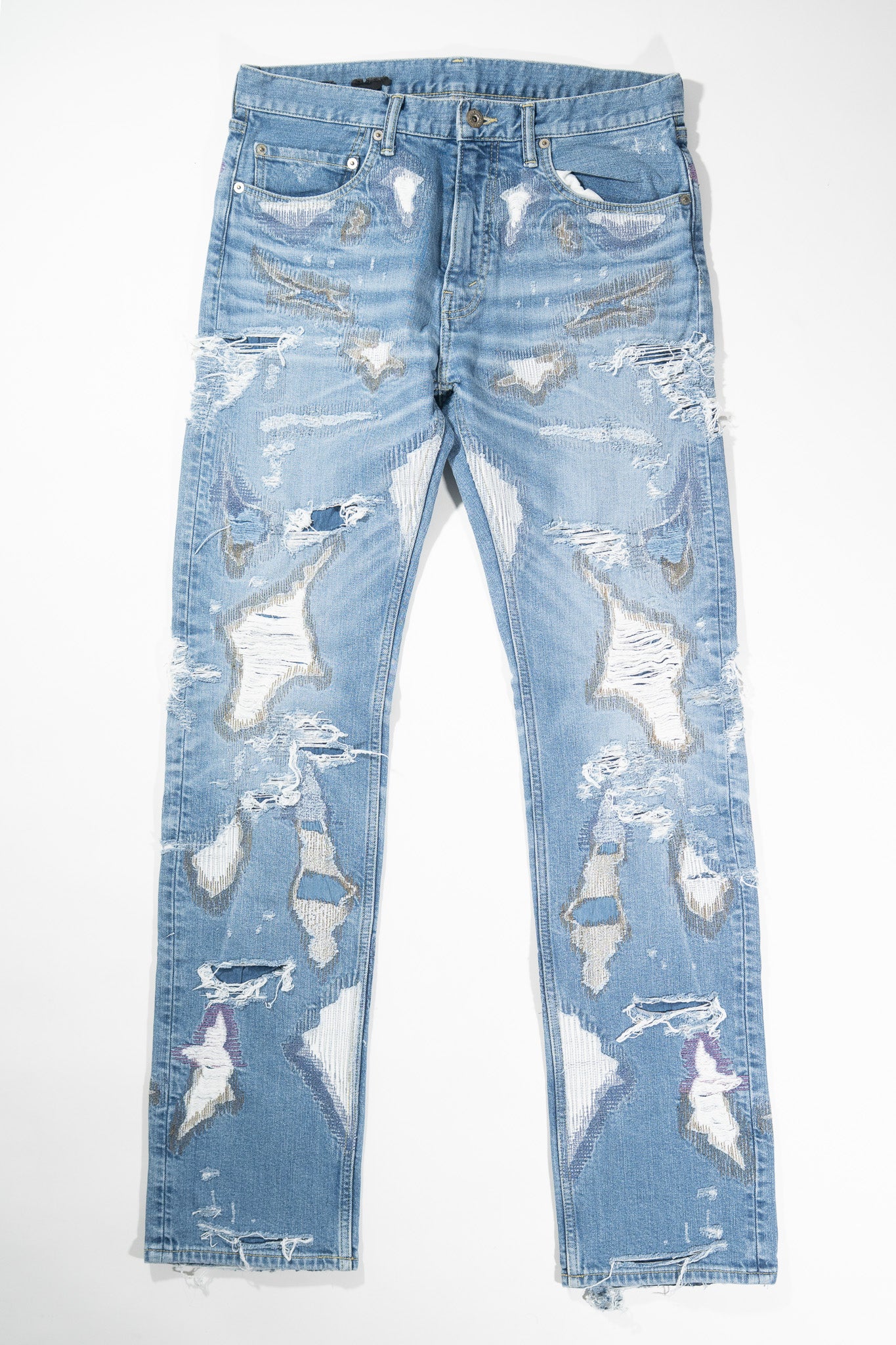 Vlone Blue Scab Denim