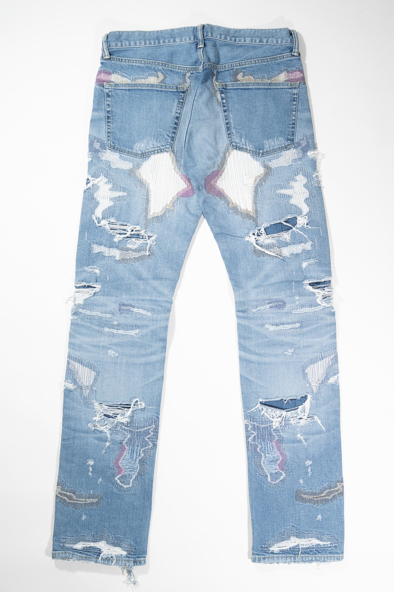 Vlone Blue Scab Denim