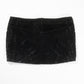 Balmain Corduroy Crystal Embellished Mini Skirt