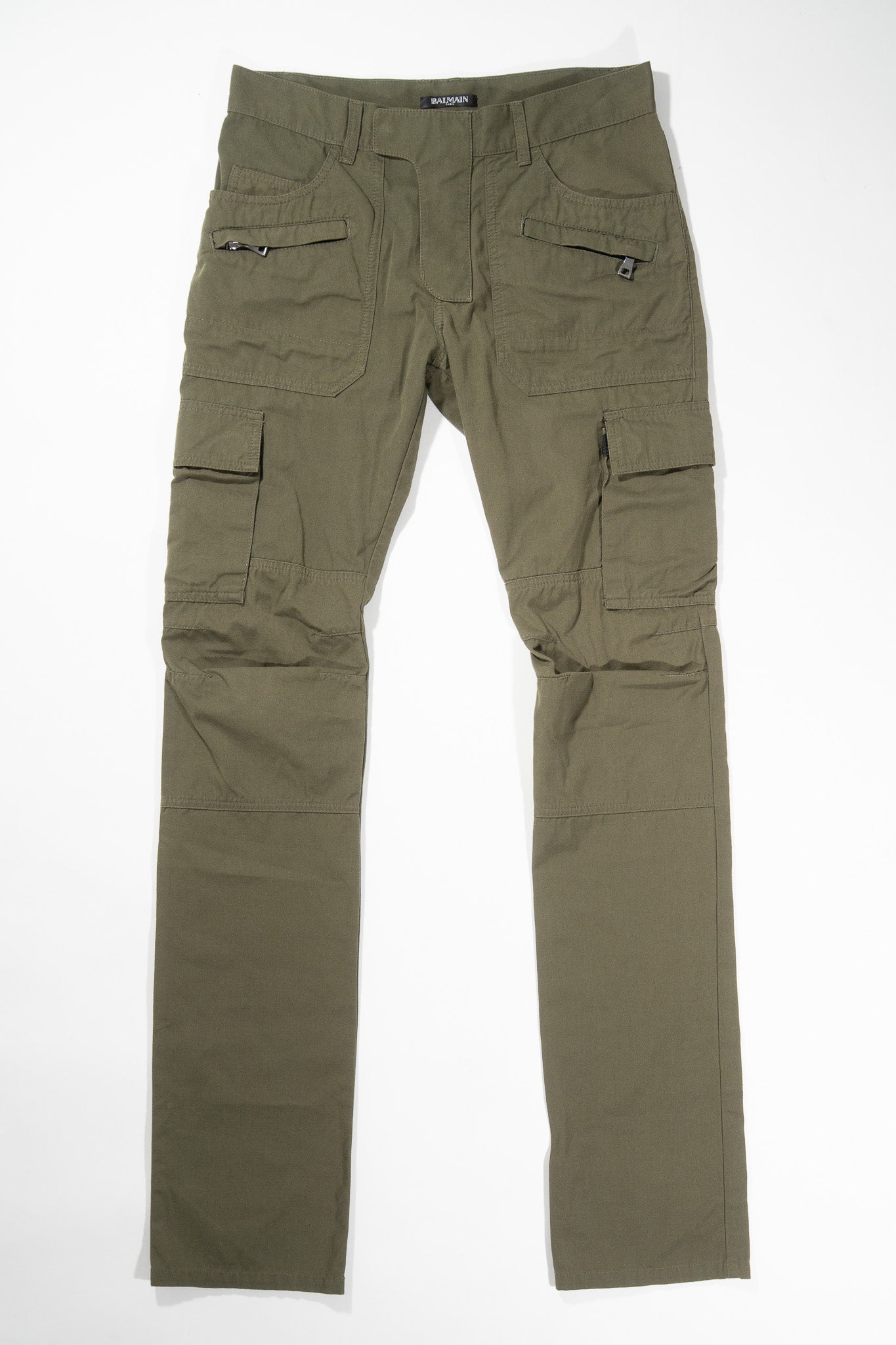 Balmain AW13 Biker Cargo Pants