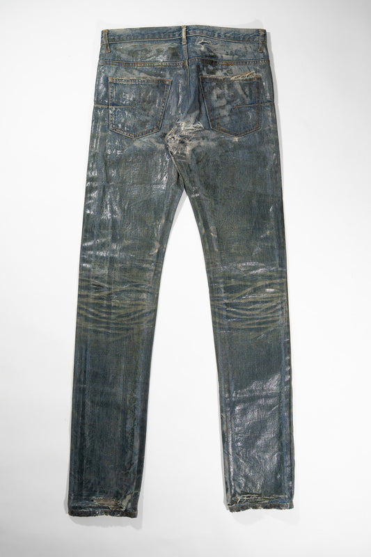 Dior Homme AW03 OG Waxed Luster Denim
