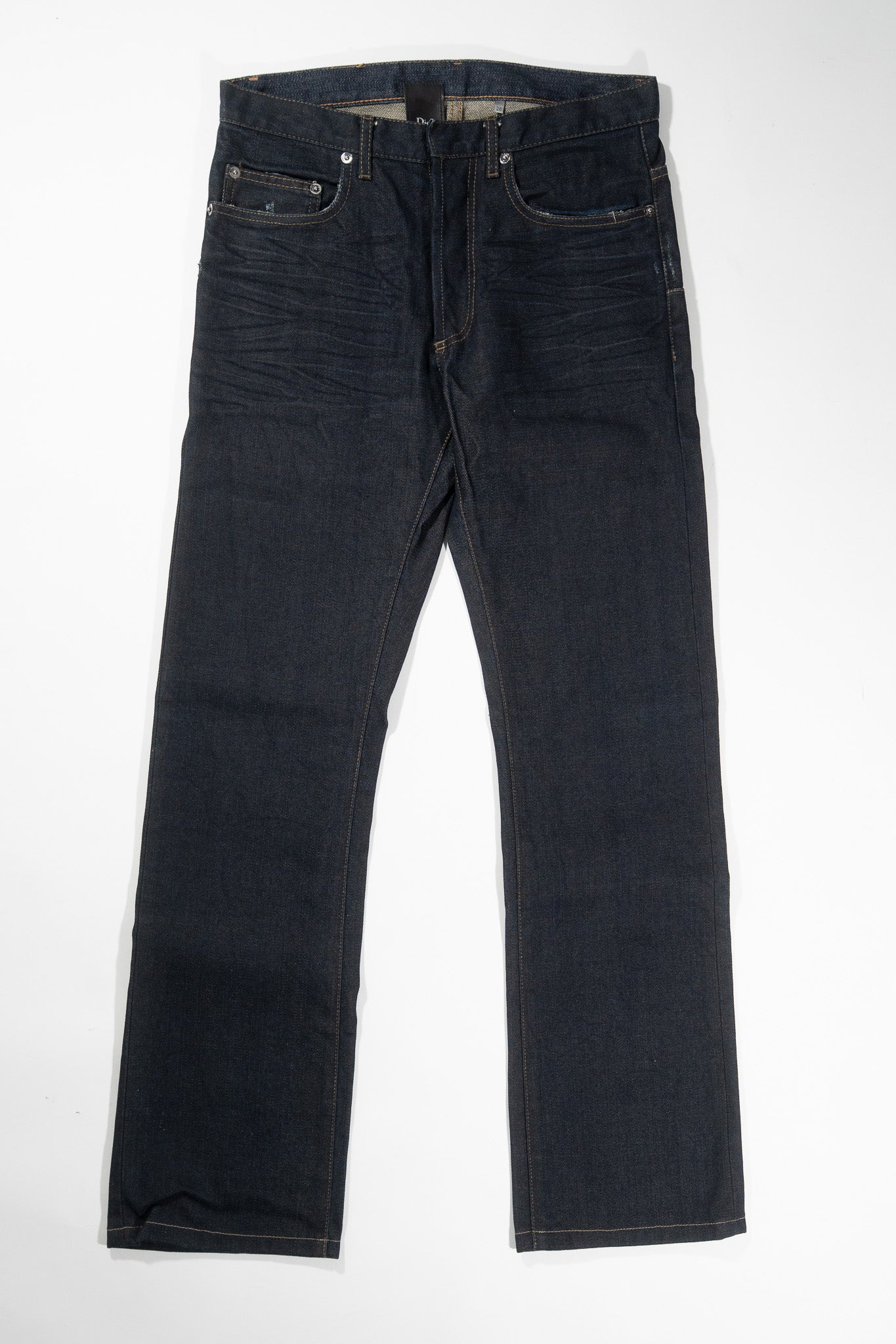 Dior Homme AW05 Coated Bootcut Denim