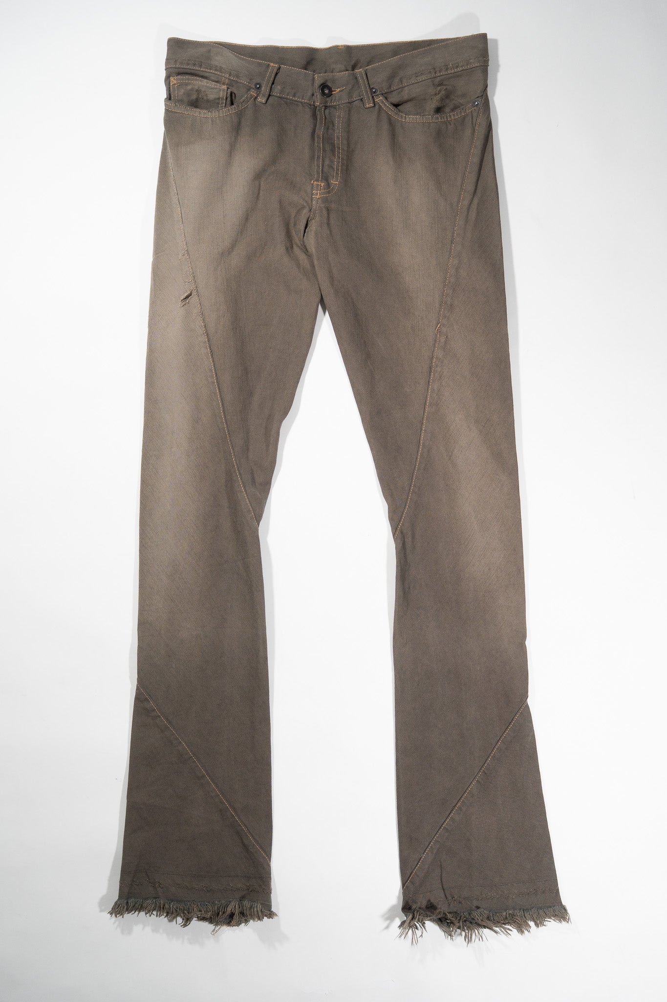 Rick Owens SS07 Spiral Cut Denim
